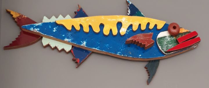 Sculpture poisson by Ernest